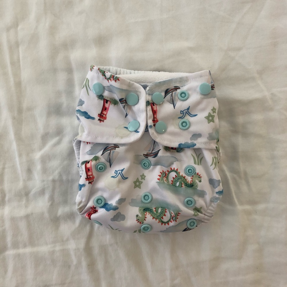 SOLD Lighthouse Kids Company AIO Cloth Diaper